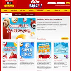New Sun Bingo Games